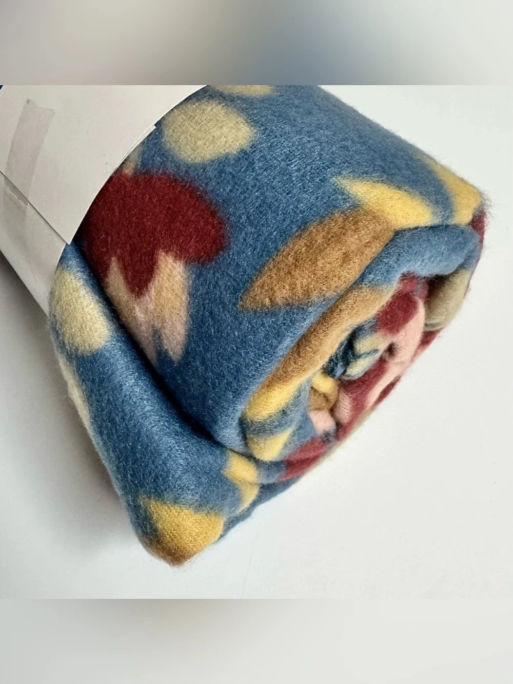 Mainstays Cozy Fleece Throw Blanket Cottagecore Floral Blue 50x60 NWT